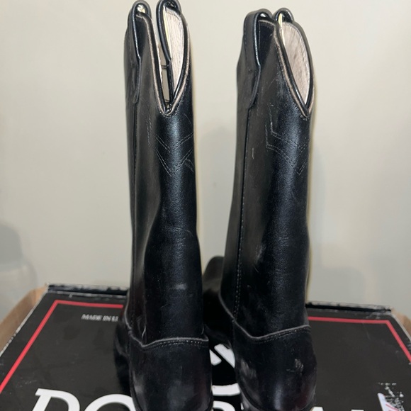 Double H Mens Boots Sz 7 Leather Work Western Boots 3219 - Picture 5 of 11